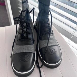 CC Lace up boots